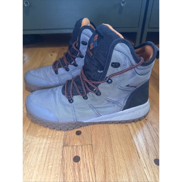 Columbia Fairbanks Omni-heat Mid Snow Boots Mens US Size 10 Waterproof - Picture 3 of 9